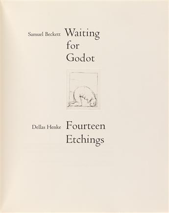 (HENKE, DELLAS / CONTEMPORARY ART.) Beckett, Samuel. Waiting for Godot.